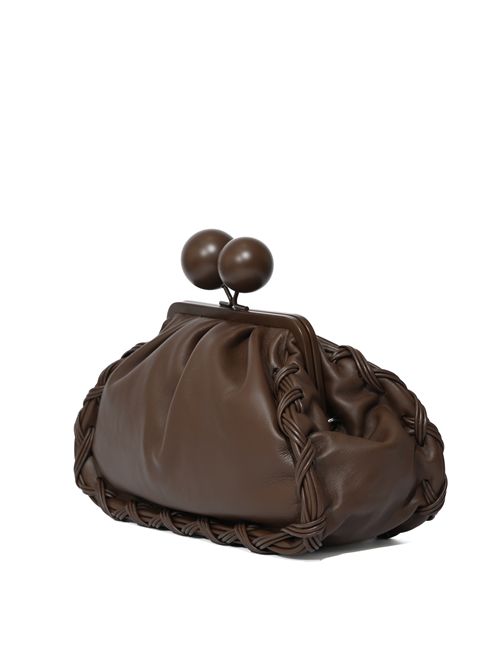 Borsa Pasticcino Bag Medium WKALECITO in nappa Marrone WEEKEND MAX MARA | 2615511144600003